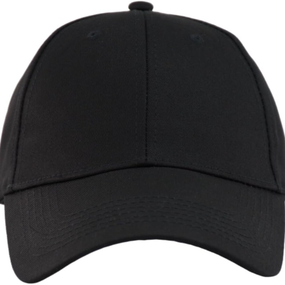 Classic Cotton Baseball Hat Structured Adjustable… - image 3